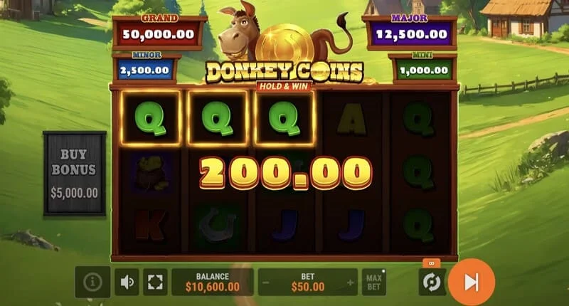 Donkey Coins Hold & Win - melancarkan mod Hold & Win